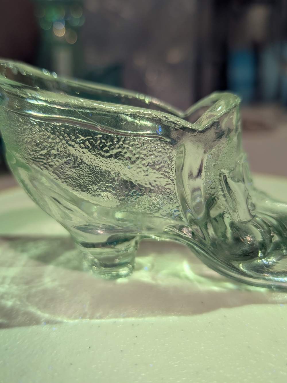 vintage manganese glass made by Fenton